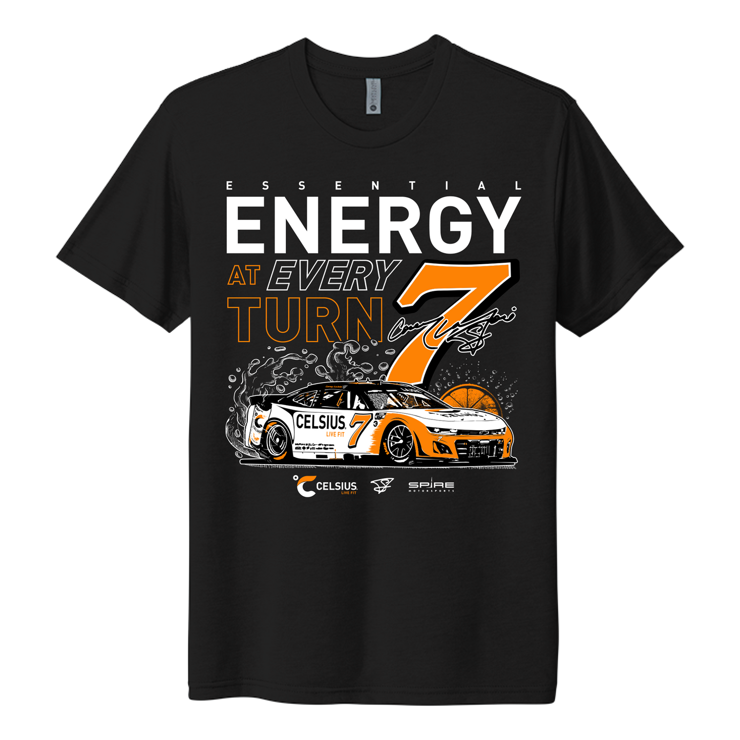 Corey LaJoie 2023 Celsius Race Tee