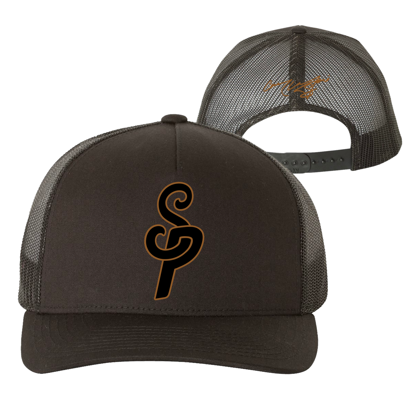Stacking Pennies SP Logo Trucker Hat