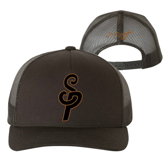 Stacking Pennies SP Logo Trucker Hat